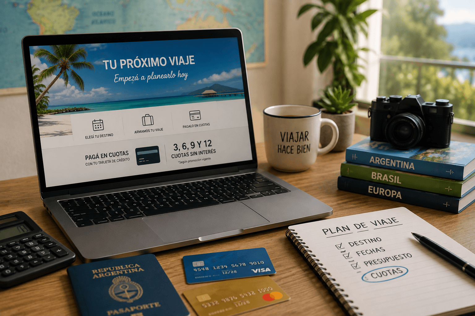 Viajar en cuotas: cómo funciona
